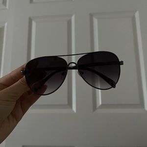 Leopard Print Aviator Sunglasses